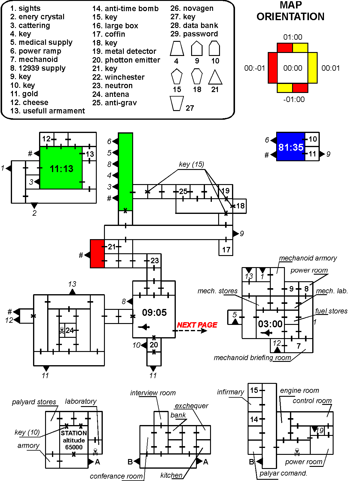 Game map