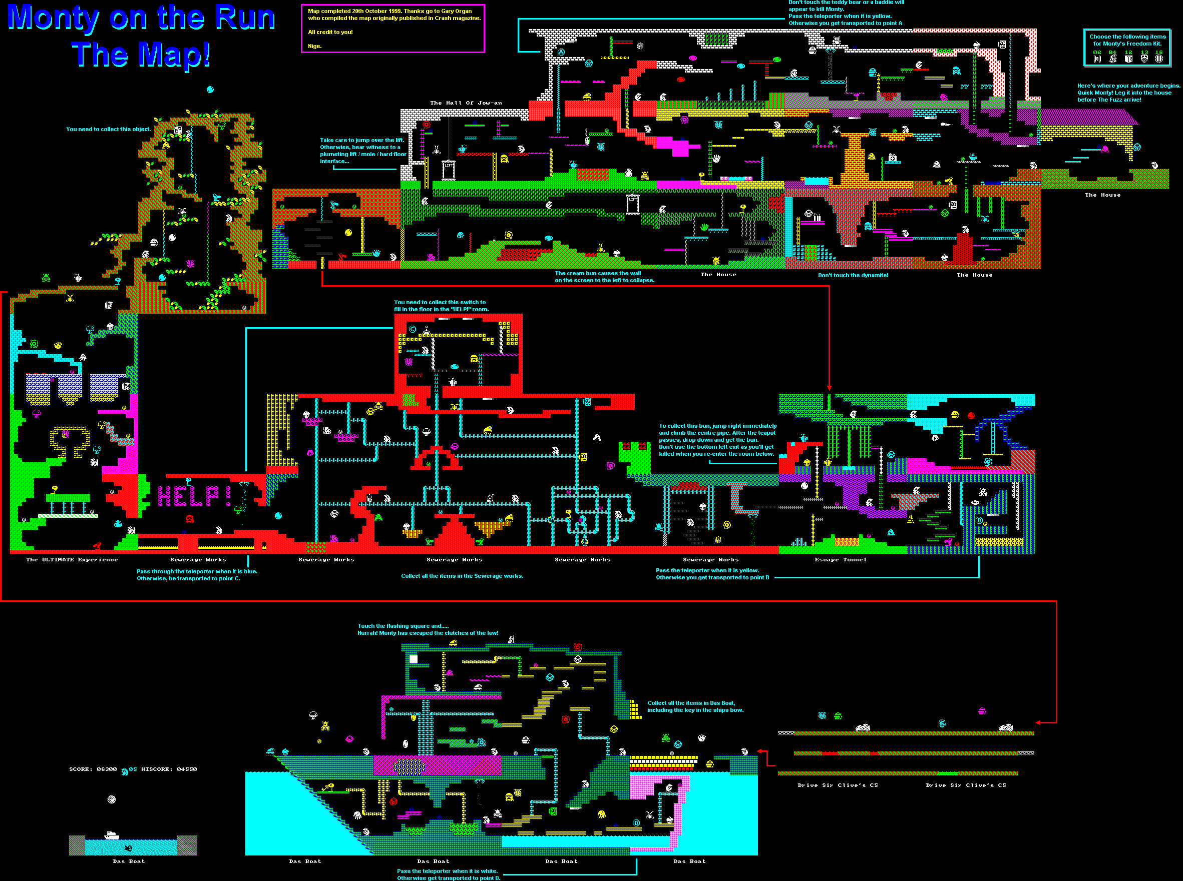 Game map