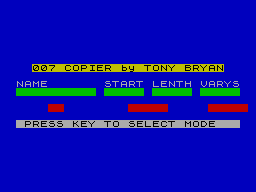 Running screen