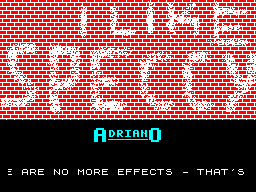 Running screen