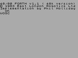 Running screen