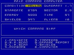 Running screen