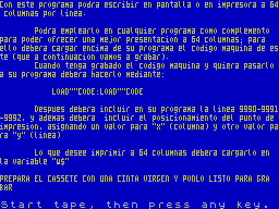 Running screen