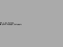 Running screen