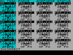 Running screen
