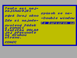 Running screen