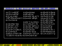 Running screen