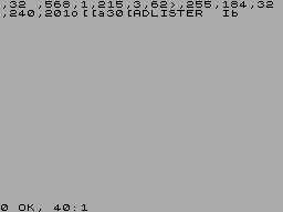 Running screen