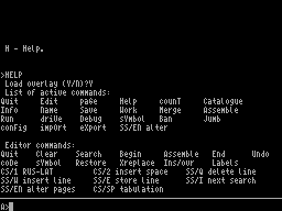 Running screen