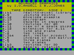 Running screen