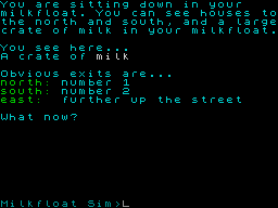 Running screen