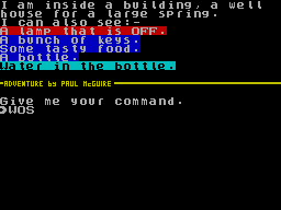 Running screen