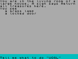 Running screen