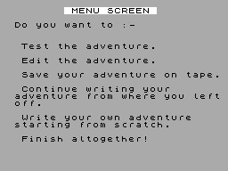 Running screen