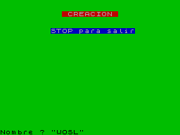 Running screen