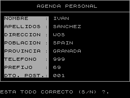 Running screen