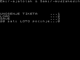 Running screen