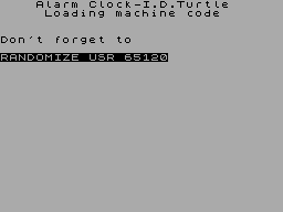 Running screen