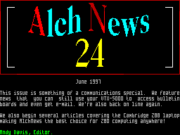 Running screen