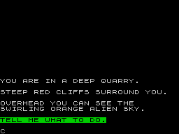 Running screen