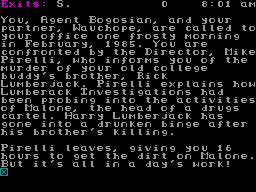 Running screen