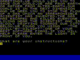 Running screen