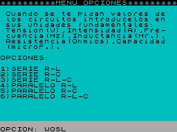 Running screen