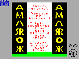 Running screen