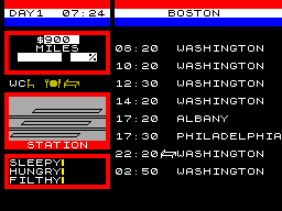 Running screen
