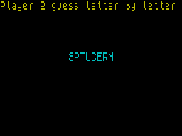 Running screen