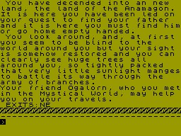Running screen
