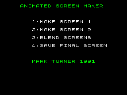 Running screen