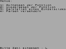 Running screen