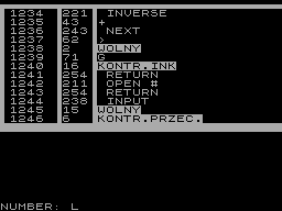 Running screen