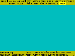 Running screen