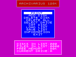 Running screen