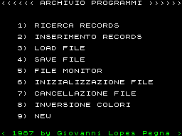 Running screen