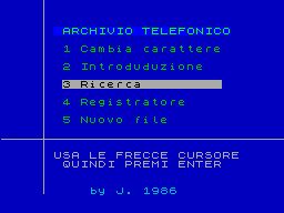 Running screen