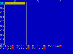Running screen