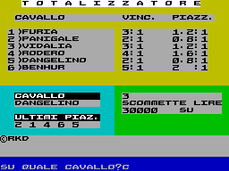 Running screen