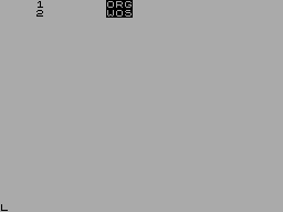 Running screen