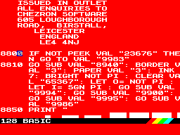 Running screen