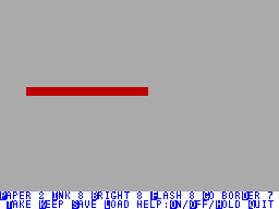 Running screen