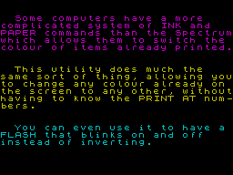 Running screen