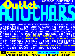 Running screen
