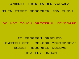 Running screen