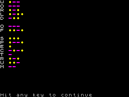 Running screen