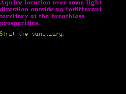 Running screen