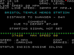 Running screen