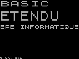 Running screen